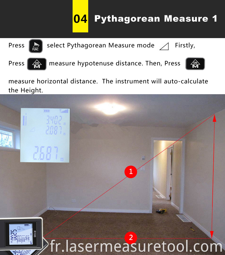 Distance Measuring Device Laser